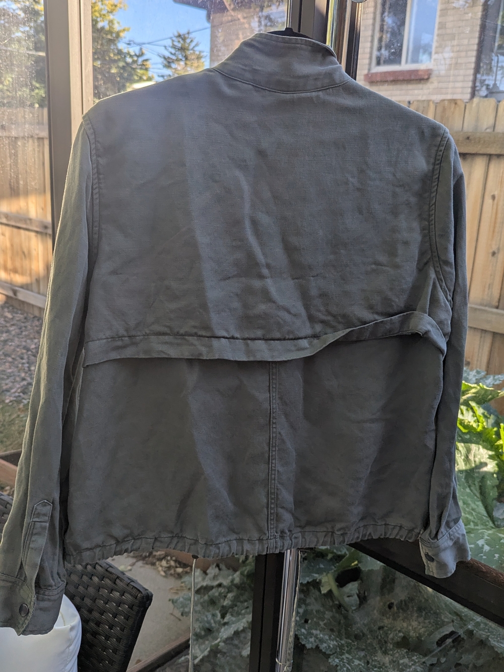 Rails Collins Green Drawstring Utility Jacket - Picture 6 of 7